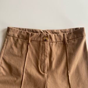 Tan Trouser Dress Pant Fit & Flare